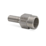 Bulkhead Backshell M10 Stainless Steel